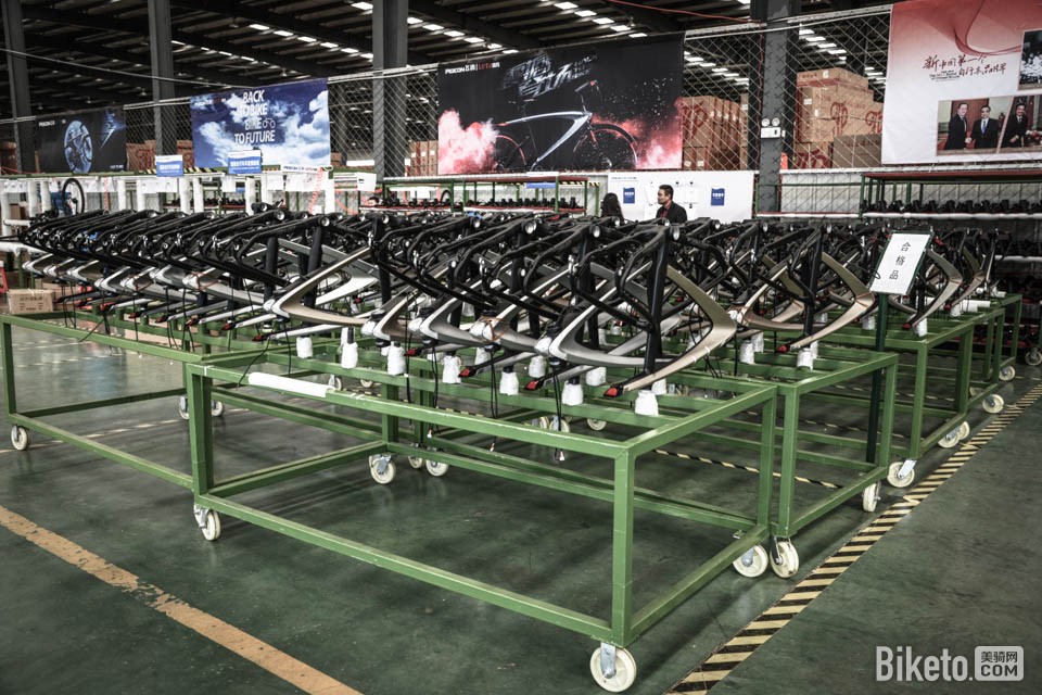 飛鴿工廠參觀[上]樂視自行車組裝基地 - 美騎網|Biketo.com